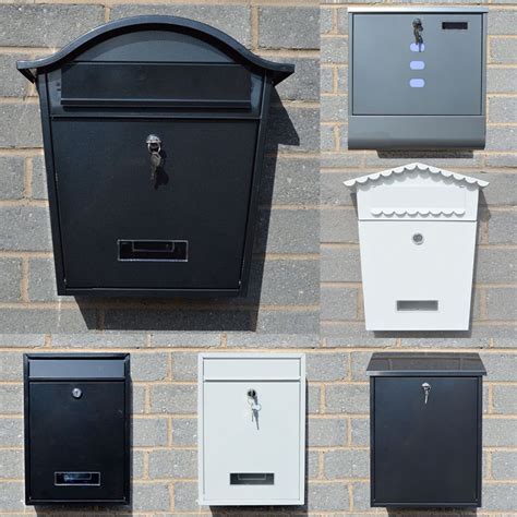 galvanised metal post box|concrete mounted mailbox post.